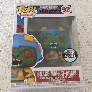 Pop Figure Snake Man At Arms Masters Of Universe